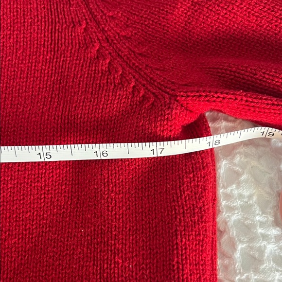 Ralph Lauren Red and Black Military Style Sweater Jacket - Picture 5 of 7